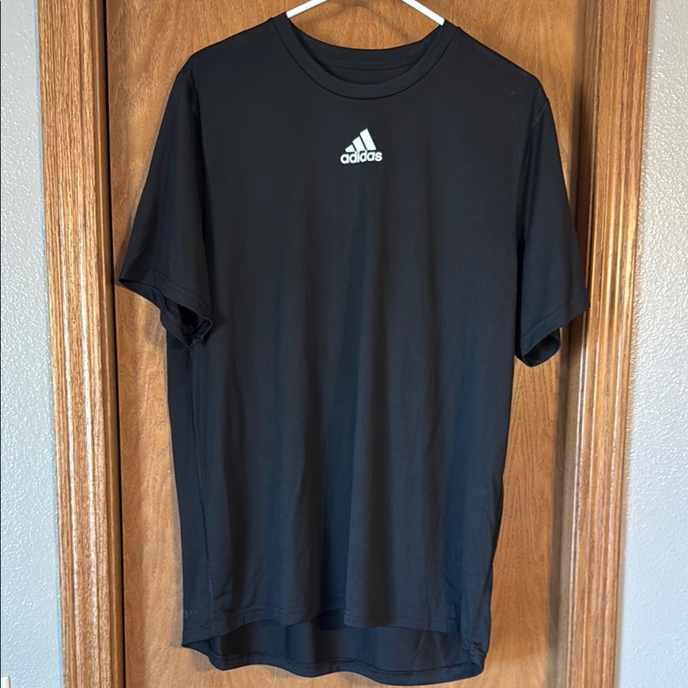 adidas Black Short Sleeve Tee